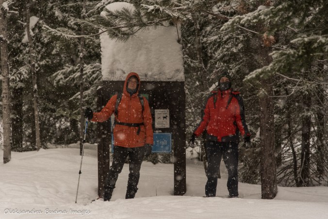 snowshoeing at Windy Lake Provincial Park