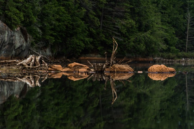 reflections on Ruth-Roy Lake in Killarney
