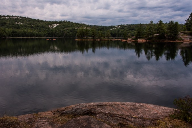 view from site 72 on Ruth-Roy Lake in Killarney