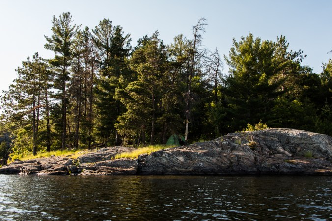 site 173 on Helen lake