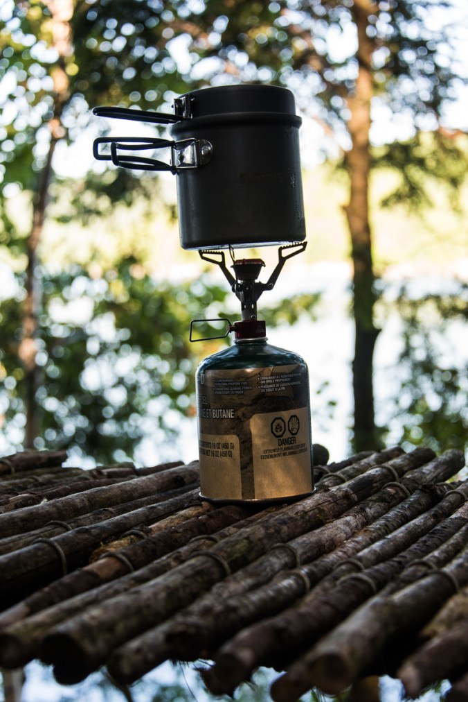 boiling water in the backcountry