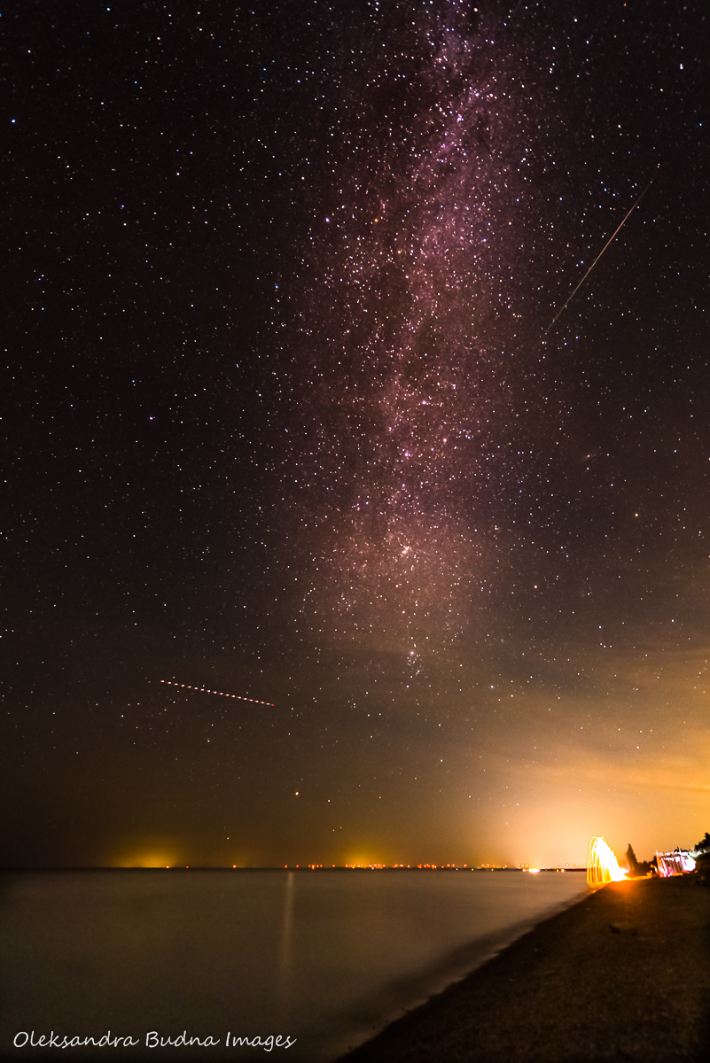 Milky Way and meteo showers in Pinery