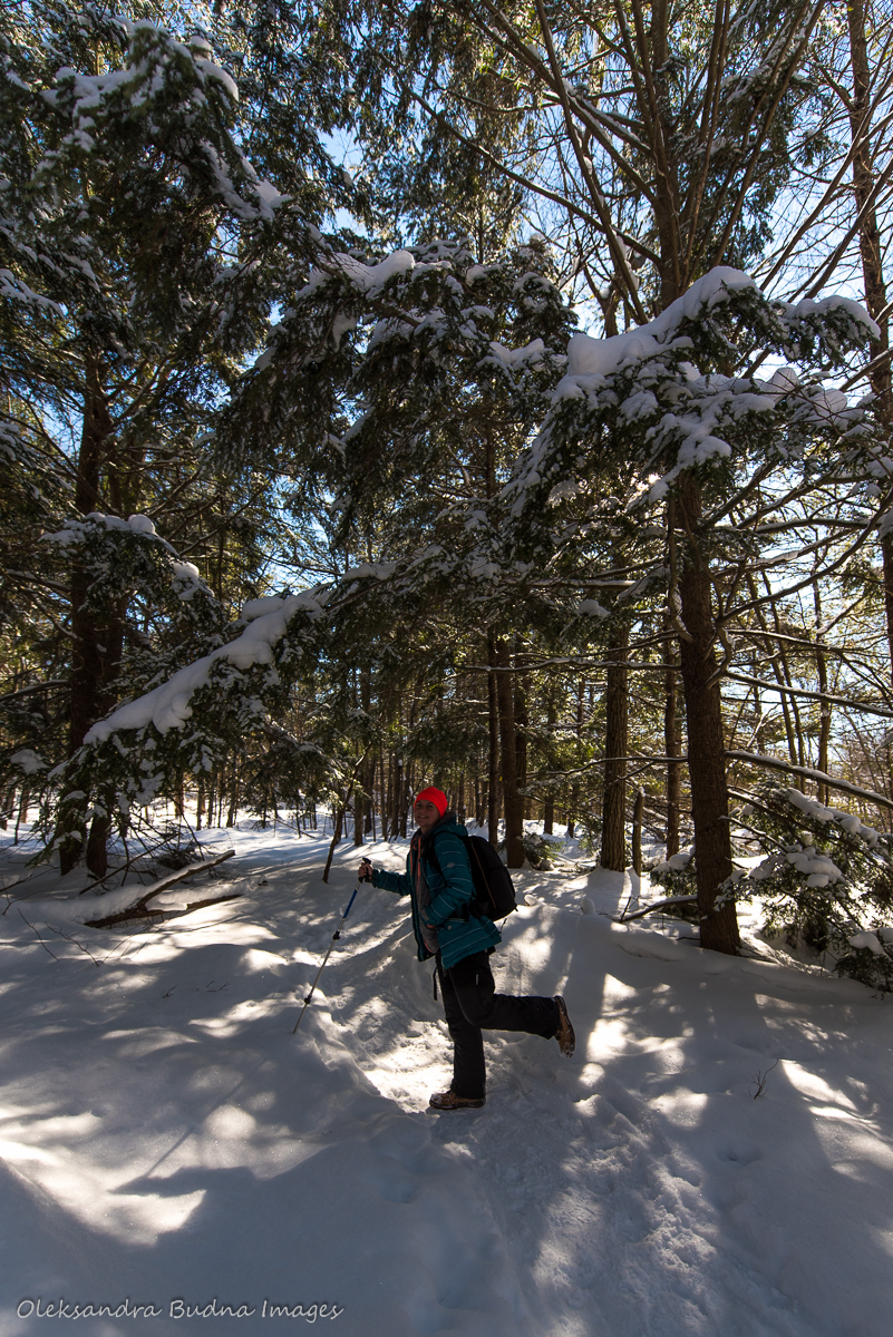 hiking at McCrae Lake Conservation Reserve