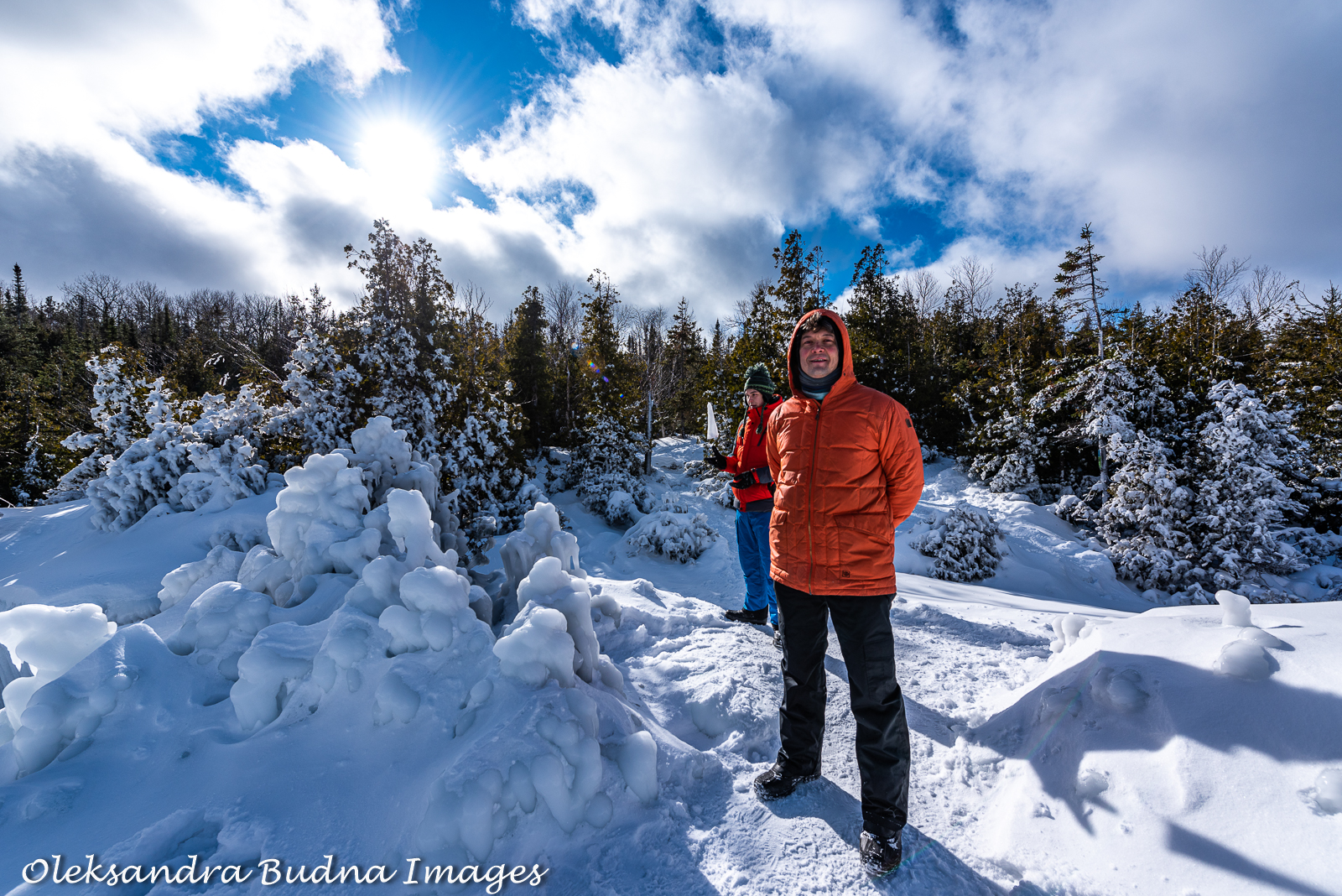 Bruce Peninsula National Park in the winter