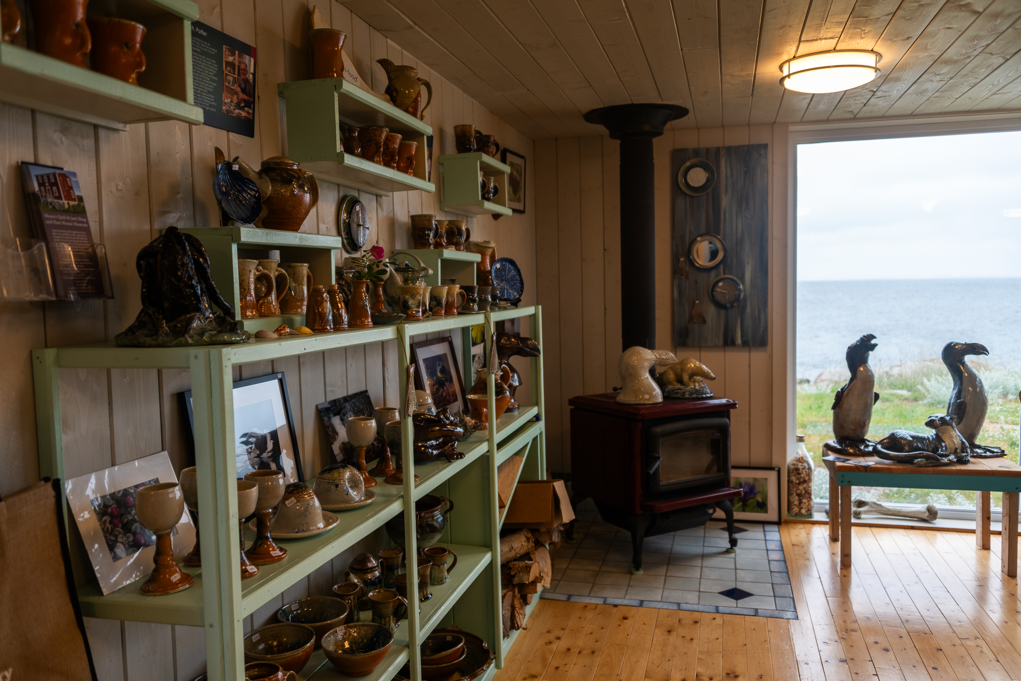 art in Fogo Island, Newfoundland