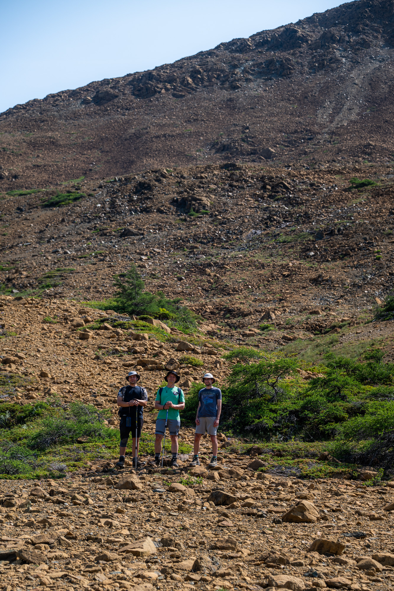 Tablelands in Gros Morne National Park in Newfoundland