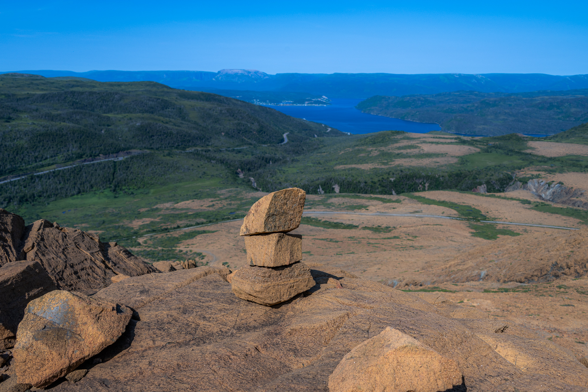 Tablelands in Gros Morne National Park in Newfoundland