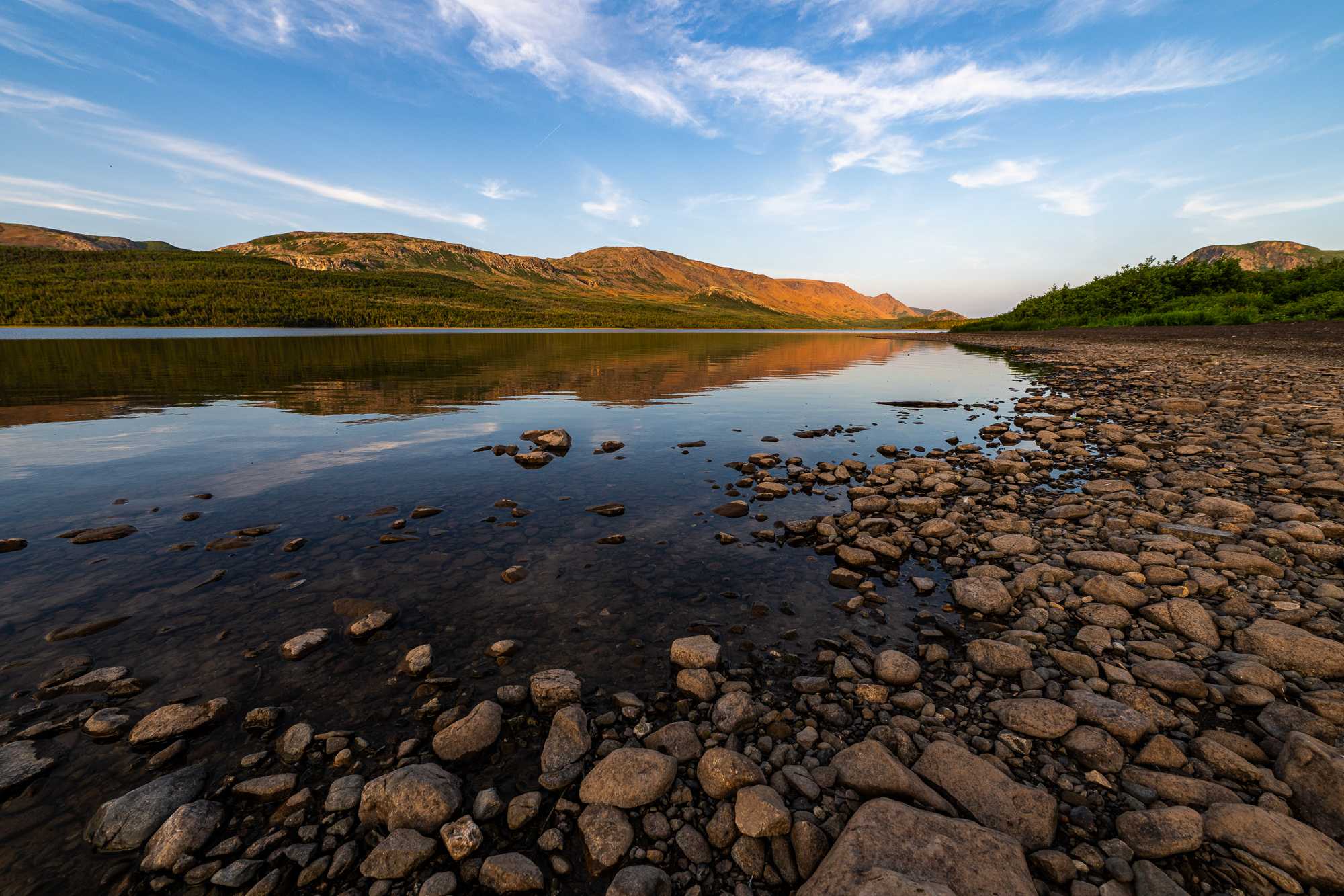 Tablelands in Gros Morne National Park in Newfoundland